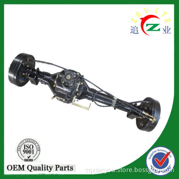 tricycle rear axle with 180mm diameter diff housing